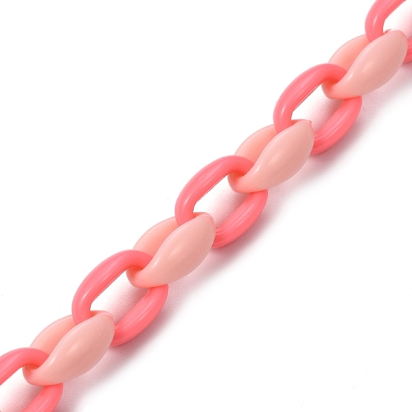 PandaHall Handmade Opaque Acrylic Cable Chains, for Handbag Chains Making, Two Tone, Mixed Color, 16x11x6.5mm, 39.37 inch(1m)/strand Acrylic..., Multicolor
PandaHall Handmade Opaque Acrylic Cable Chains, for Handbag Chains Making, Two Tone, Mixed Color, 16x11x6.5mm, 39.37 inch(1m)/strand Acrylic..., Multicolor