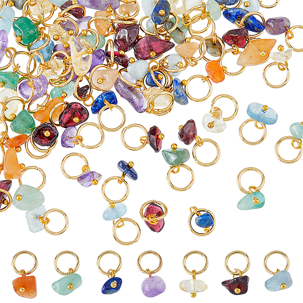PandaHall SUPERFINDINGS 12 Sets Natural Stone Nuggets Charms, Including Natural Garnet & Red Aventurine & Green Aventurine & Amethyst &...
PandaHall SUPERFINDINGS 12 Sets Natural Stone Nuggets Charms, Including Natural Garnet & Red Aventurine & Green Aventurine & Amethyst &...