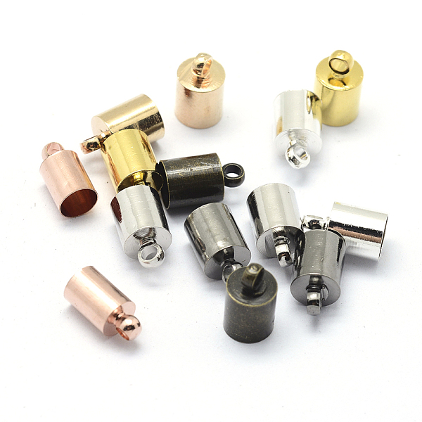 PandaHall Brass Cord Ends, End Caps, Mixed Color, 10x6mm, Hole: 2mm, Inner Diameter: 5.5mm Brass
PandaHall Brass Cord Ends, End Caps, Mixed Color, 10x6mm, Hole: 2mm, Inner Diameter: 5.5mm Brass