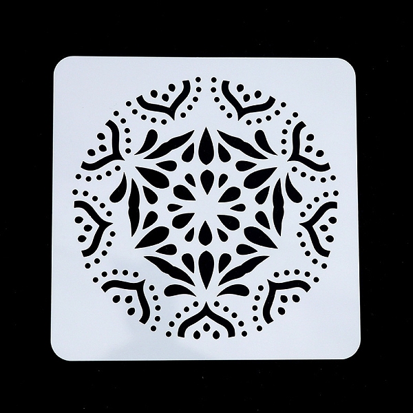 PandaHall Flower Pattern Eco-Friendly PET Plastic Hollow Painting Silhouette Stencil, DIY Drawing Template Graffiti Stencils, White, 13x13cm...
PandaHall Flower Pattern Eco-Friendly PET Plastic Hollow Painting Silhouette Stencil, DIY Drawing Template Graffiti Stencils, White, 13x13cm...