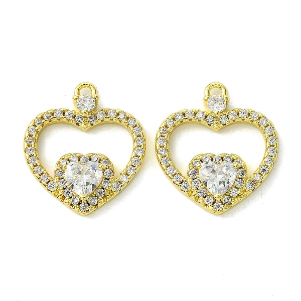 PandaHall Eco-Friendly Brass Micro Pave Cubic Zirconia Pendants, Long-Lasting Plated, Real 18K Gold Plated, Cadmium Free & Lead Free, Heart..., Clear
PandaHall Eco-Friendly Brass Micro Pave Cubic Zirconia Pendants, Long-Lasting Plated, Real 18K Gold Plated, Cadmium Free & Lead Free, Heart..., Clear