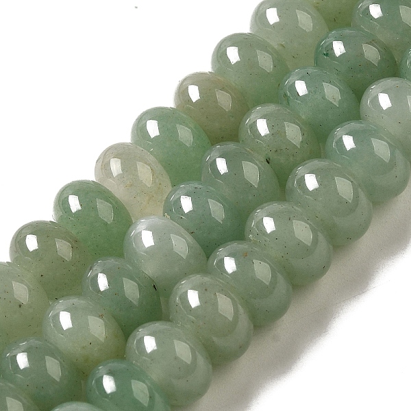 PandaHall Natural Green Aventurine Beads Strands, Rondelle, 10x6~6.5mm, Hole: 1mm, about 59~61pcs/strand, 14.57~15.16 inch(37~38.5cm) Green...
PandaHall Natural Green Aventurine Beads Strands, Rondelle, 10x6~6.5mm, Hole: 1mm, about 59~61pcs/strand, 14.57~15.16 inch(37~38.5cm) Green...