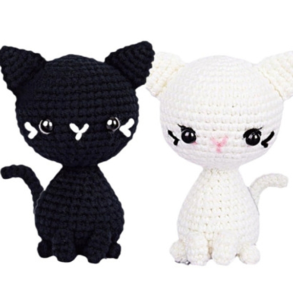 PandaHall Animal Display Decoration DIY Knitting Kits for Beginners, including Doll Eye, Crochet Hook, Stitch Marker, Yarn, Instruction, Cat..., Multicolor
PandaHall Animal Display Decoration DIY Knitting Kits for Beginners, including Doll Eye, Crochet Hook, Stitch Marker, Yarn, Instruction, Cat..., Multicolor