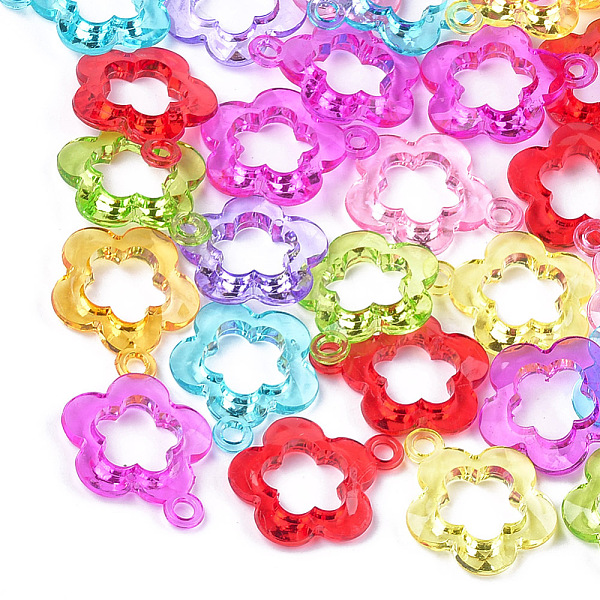 PandaHall Transparent Acrylic Pendants, Flower, Mixed Color, 34.5~35x29.5x5mm, Hole: 3.5mm Acrylic Flower Multicolor
PandaHall Transparent Acrylic Pendants, Flower, Mixed Color, 34.5~35x29.5x5mm, Hole: 3.5mm Acrylic Flower Multicolor