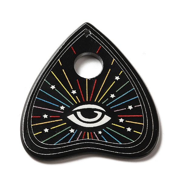 PandaHall Halloween Acrylic Pendants, Peach with Tarot , Eye, 39.5x38x2.5mm, Hole: 1.4mm Acrylic Eye
PandaHall Halloween Acrylic Pendants, Peach with Tarot , Eye, 39.5x38x2.5mm, Hole: 1.4mm Acrylic Eye