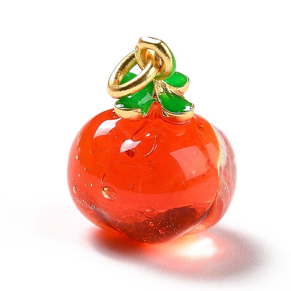 PandaHall Handmade Lampwork Pendants, with Brass Findings, Cadmium Free & Lead Free, Matte Gold Color, Tomato, Red, 15.5x12.5mm, Hole: 3mm...
PandaHall Handmade Lampwork Pendants, with Brass Findings, Cadmium Free & Lead Free, Matte Gold Color, Tomato, Red, 15.5x12.5mm, Hole: 3mm...
