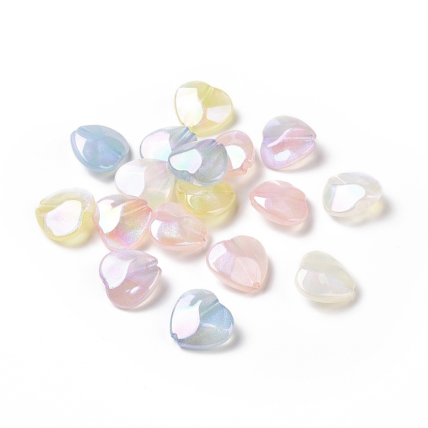 PandaHall Electroplate Acrylic Beads, Pearlized, Heart, Mixed Color, 16x17x7.5mm, Hole: 2.5mm Acrylic Heart Multicolor
PandaHall Electroplate Acrylic Beads, Pearlized, Heart, Mixed Color, 16x17x7.5mm, Hole: 2.5mm Acrylic Heart Multicolor