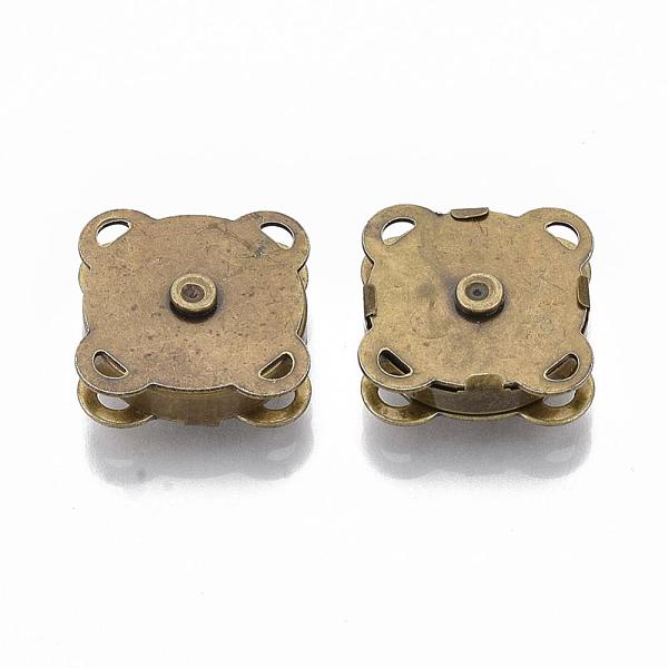 PandaHall Iron Purse Snap Clasps, Closure for Purse Handbag, Antique Bronze, 19x19x7mm, Hole: 1.5x2mm Iron
PandaHall Iron Purse Snap Clasps, Closure for Purse Handbag, Antique Bronze, 19x19x7mm, Hole: 1.5x2mm Iron