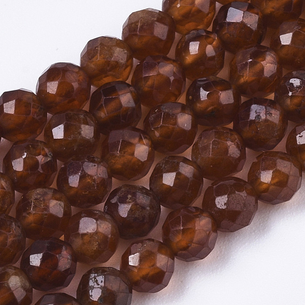 PandaHall Natural Orange Garnet Beads Strands, Faceted, Round, 4mm, Hole: 0.7mm, about 95pcs/strand, 15.35 inch(39cm) Garnet Round
PandaHall Natural Orange Garnet Beads Strands, Faceted, Round, 4mm, Hole: 0.7mm, about 95pcs/strand, 15.35 inch(39cm) Garnet Round