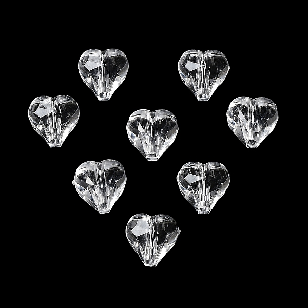 PandaHall Transparent Acrylic Beads, Faceted Heart, Clear, 11.5x12x8mm, Hole: 2mm, about 700pcs/500g Acrylic Heart Clear
PandaHall Transparent Acrylic Beads, Faceted Heart, Clear, 11.5x12x8mm, Hole: 2mm, about 700pcs/500g Acrylic Heart Clear