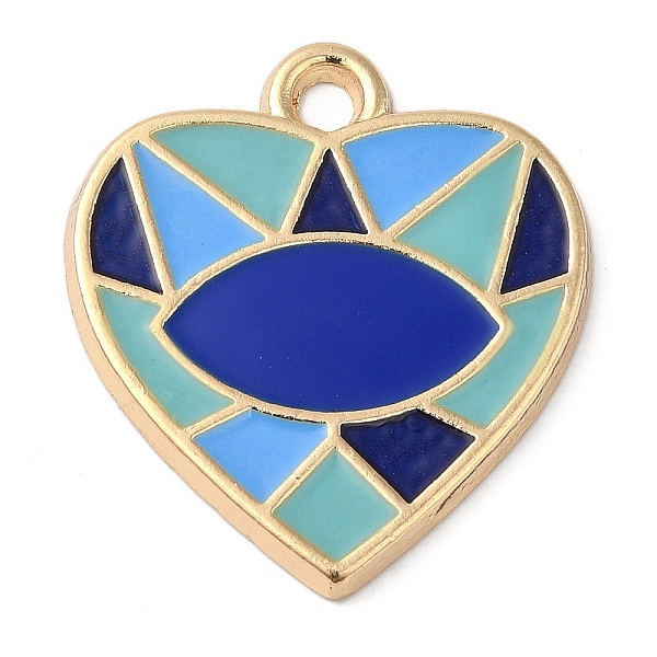 PandaHall Zinc Alloy Enamel Pendants, Golden, Heart Charm, Blue, 27x25x2mm, Hole: 3mm Alloy+Enamel Heart Blue
PandaHall Zinc Alloy Enamel Pendants, Golden, Heart Charm, Blue, 27x25x2mm, Hole: 3mm Alloy+Enamel Heart Blue
