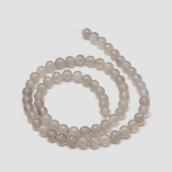 PandaHall Natural Grey Agate Beads Strands, Round, Gainsboro, 6mm, Hole: 1mm, about 62pcs/strand, 14.8 inch Grey Agate Round Gray
PandaHall Natural Grey Agate Beads Strands, Round, Gainsboro, 6mm, Hole: 1mm, about 62pcs/strand, 14.8 inch Grey Agate Round Gray