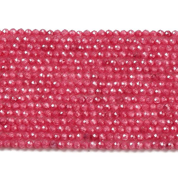 PandaHall Cubic Zirconia Bead Strands, Faceted Rondelle, Red, 2mm, Hole: 0.6mm, about 187pcs/strand, 14.76 inch(37.5cm) Cubic Zirconia...
PandaHall Cubic Zirconia Bead Strands, Faceted Rondelle, Red, 2mm, Hole: 0.6mm, about 187pcs/strand, 14.76 inch(37.5cm) Cubic Zirconia...