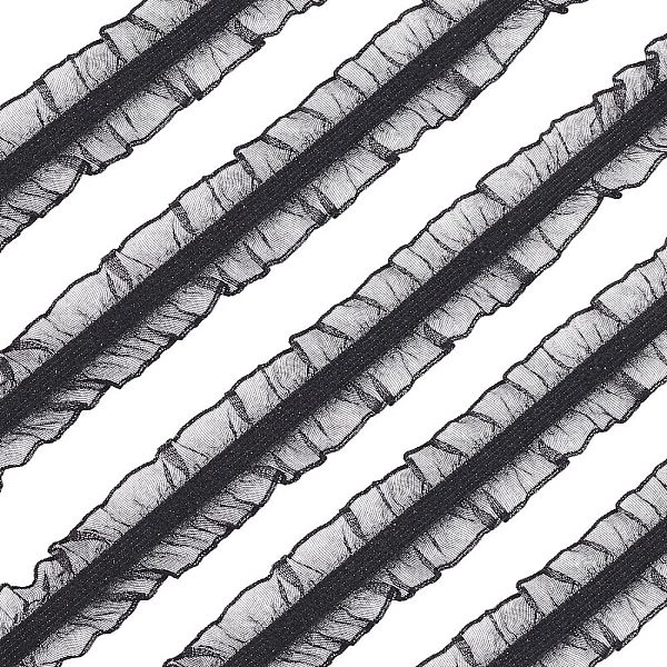 PandaHall FINGERINSPIRE 22 Yards/20m Black Double Ruffle Lace Ribbon Lace Trim 20mm Stretch Elastic Edging Trim Pleated Sewing Fabric Trim...
PandaHall FINGERINSPIRE 22 Yards/20m Black Double Ruffle Lace Ribbon Lace Trim 20mm Stretch Elastic Edging Trim Pleated Sewing Fabric Trim...