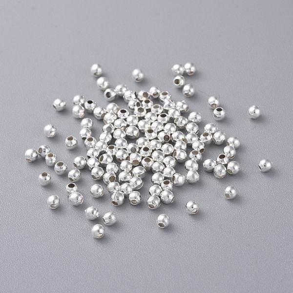 PandaHall Iron Spacer Beads, Round, Silver Color Plated, about 2mm in diameter, 2mm wide, hole: 1mm Iron Round
PandaHall Iron Spacer Beads, Round, Silver Color Plated, about 2mm in diameter, 2mm wide, hole: 1mm Iron Round