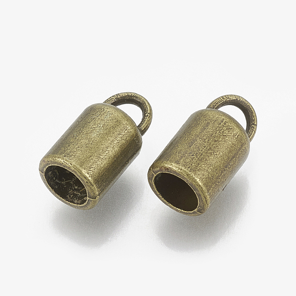 PandaHall Tibetan Style Alloy Cord Ends, End Caps, Cadmium Free & Nickel Free & Lead Free, Column, Antique Bronze, 13x7mm, Hole: 4.5mm...
PandaHall Tibetan Style Alloy Cord Ends, End Caps, Cadmium Free & Nickel Free & Lead Free, Column, Antique Bronze, 13x7mm, Hole: 4.5mm...