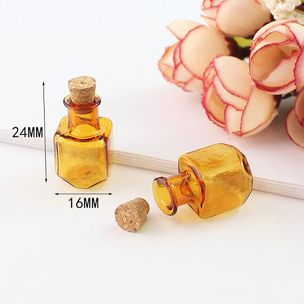 PandaHall Miniature Glass Bottles, with Cork Stoppers, Empty Wishing Bottles, for Dollhouse Accessories, Jewelry Making, Square Pattern..., Gold
PandaHall Miniature Glass Bottles, with Cork Stoppers, Empty Wishing Bottles, for Dollhouse Accessories, Jewelry Making, Square Pattern..., Gold