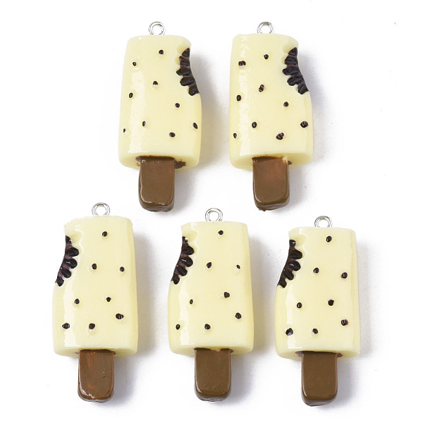 PandaHall Resin Pendants, Ice Cream Sticks, Yellow, 40~44x18~20x11~12mm, Hole: 2~3mm Resin Food Yellow
PandaHall Resin Pendants, Ice Cream Sticks, Yellow, 40~44x18~20x11~12mm, Hole: 2~3mm Resin Food Yellow