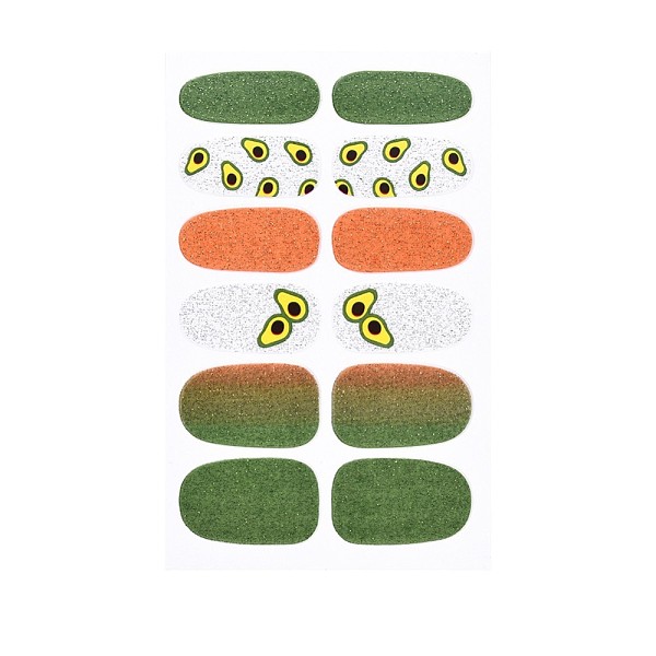 PandaHall Avocados & Strawberries & Flowers Full Cover Nail Art Stickers, Glitter Powder Decals, Self Adhesive, for Nail Tips Decorations...
PandaHall Avocados & Strawberries & Flowers Full Cover Nail Art Stickers, Glitter Powder Decals, Self Adhesive, for Nail Tips Decorations...