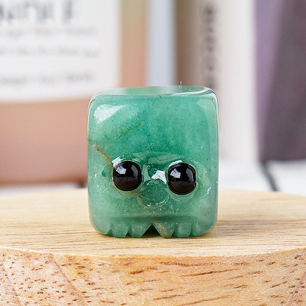 PandaHall Natural Green Aventurine Display Decorations, for Home Office Desk, Cube, 15~20mm Green Aventurine Cube
PandaHall Natural Green Aventurine Display Decorations, for Home Office Desk, Cube, 15~20mm Green Aventurine Cube