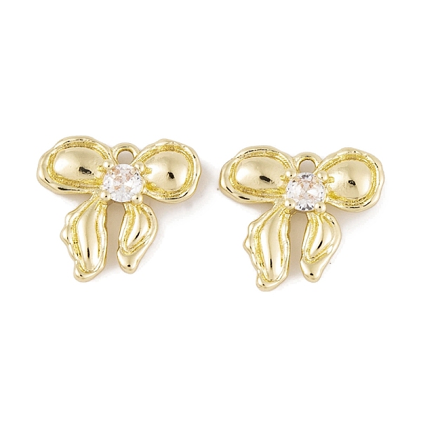 PandaHall Brass Micro Pave Clear Cubic Zirconia Pendants, Long-Lasting Plated, Bowknot Charms, Real 14K Gold Plated, 13.5x15.5x4mm, Hole...
PandaHall Brass Micro Pave Clear Cubic Zirconia Pendants, Long-Lasting Plated, Bowknot Charms, Real 14K Gold Plated, 13.5x15.5x4mm, Hole...