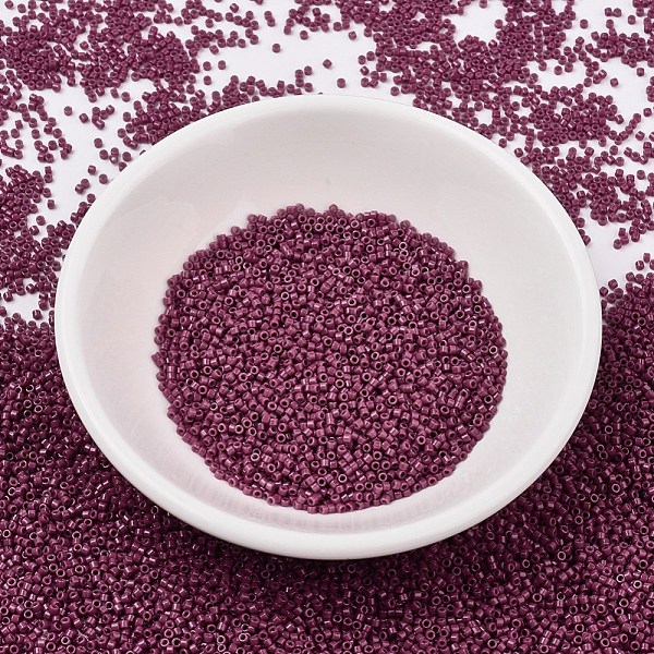 PandaHall MIYUKI Delica Beads, Cylinder, Japanese Seed Beads, 11/0, (DB2355) Duracoat Opaque Dyed Plum Berry, 1.3x1.6mm, Hole: 0.8mm, about..., Purple
PandaHall MIYUKI Delica Beads, Cylinder, Japanese Seed Beads, 11/0, (DB2355) Duracoat Opaque Dyed Plum Berry, 1.3x1.6mm, Hole: 0.8mm, about..., Purple