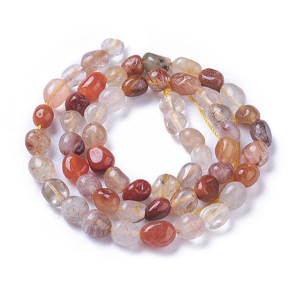 PandaHall Natural Rutilated Quartz Beads Strands, Nuggets, 5~9x4~7mm, Hole: 1mm, about 55~57pcs/strand, 15.55 inch(39.5cm) Rutilated Quartz...
PandaHall Natural Rutilated Quartz Beads Strands, Nuggets, 5~9x4~7mm, Hole: 1mm, about 55~57pcs/strand, 15.55 inch(39.5cm) Rutilated Quartz...