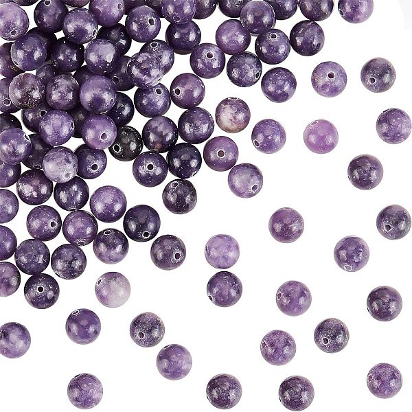 PandaHall OLYCRAFT 90Pcs Natural Lepidolite Round Beads 8mm Purple Lepidolite Beads Energy Beads Strand Round Loose Gemstone Beads for...
PandaHall OLYCRAFT 90Pcs Natural Lepidolite Round Beads 8mm Purple Lepidolite Beads Energy Beads Strand Round Loose Gemstone Beads for...