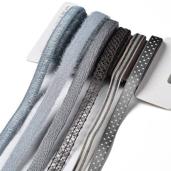 PandaHall 18 Yards 6 Styles Polyester Ribbon, for DIY Handmade Craft, Hair Bowknots and Gift Decoration, Blue Color Palette, Light Steel..., Multicolor
PandaHall 18 Yards 6 Styles Polyester Ribbon, for DIY Handmade Craft, Hair Bowknots and Gift Decoration, Blue Color Palette, Light Steel..., Multicolor