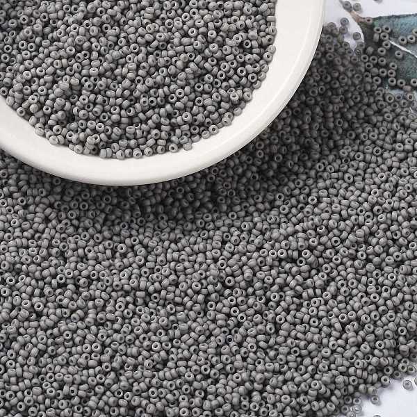 PandaHall MIYUKI Round Rocailles Beads, Japanese Seed Beads, 15/0, (RR2317) Matte Opaque Gray, 1.5mm, Hole: 0.7mm, about 5555pcs/10g Glass...
PandaHall MIYUKI Round Rocailles Beads, Japanese Seed Beads, 15/0, (RR2317) Matte Opaque Gray, 1.5mm, Hole: 0.7mm, about 5555pcs/10g Glass...