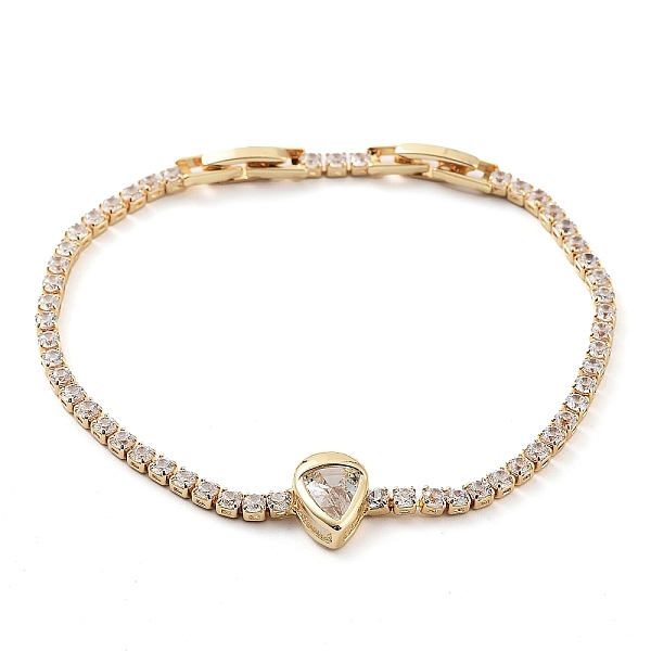 PandaHall Golden Brass Link Bracelet, with Cubic Zirconia Tennis Chains, Long-Lasting Plated, Teardrop, 7-7/8 inch(20cm) Cubic Zirconia...
PandaHall Golden Brass Link Bracelet, with Cubic Zirconia Tennis Chains, Long-Lasting Plated, Teardrop, 7-7/8 inch(20cm) Cubic Zirconia...