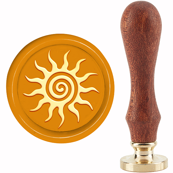 PandaHall CRASPIRE Sun Wax Seal Stamp Vintage Sealing Wax Stamp 30mm/1.18inch Removable Brass Head Sealing Stamp with Wooden Handle for...
PandaHall CRASPIRE Sun Wax Seal Stamp Vintage Sealing Wax Stamp 30mm/1.18inch Removable Brass Head Sealing Stamp with Wooden Handle for...