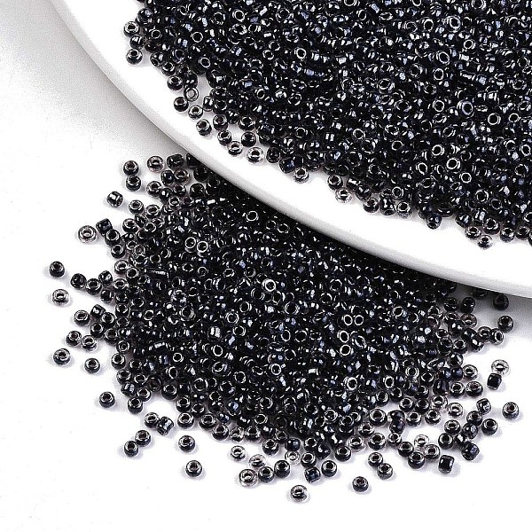 PandaHall 12/0 Glass Seed Beads, Transparent Inside Colours Luster, Round Hole, Round, Black, 12/0, 2~2.5x1.5~2mm, Hole: 0.8mm, about...
PandaHall 12/0 Glass Seed Beads, Transparent Inside Colours Luster, Round Hole, Round, Black, 12/0, 2~2.5x1.5~2mm, Hole: 0.8mm, about...