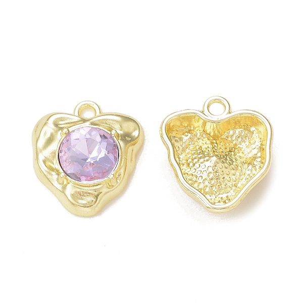 PandaHall Rack Plating Alloy Glass Pendants, Golden, Heart Charms, Lavender, 17.5x15.5x5.5mm, Hole: 1.8mm Alloy+Glass Heart Purple
PandaHall Rack Plating Alloy Glass Pendants, Golden, Heart Charms, Lavender, 17.5x15.5x5.5mm, Hole: 1.8mm Alloy+Glass Heart Purple