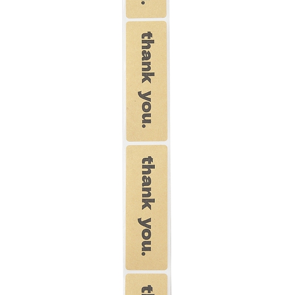 PandaHall Self-Adhesive Paper Gift Tag Stickers with Word Thank You, for Party, Decorative Presents, Brown, 25x76mm, about 500pcs/roll Paper...
PandaHall Self-Adhesive Paper Gift Tag Stickers with Word Thank You, for Party, Decorative Presents, Brown, 25x76mm, about 500pcs/roll Paper...