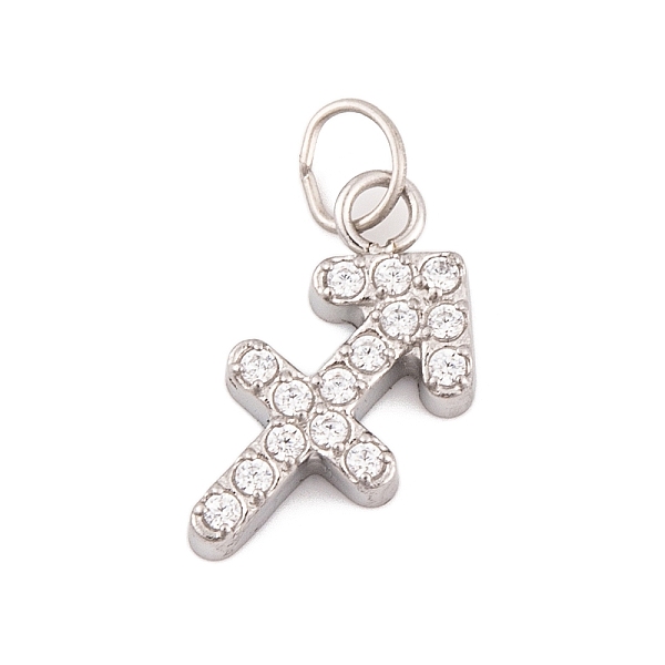 PandaHall 316 Stainless Steel Micro Pave Cubic Zirconia Pendants, with Jump Rings, Stainless Steel Color, 12 Constellation Charm, Stainless..., Clear
PandaHall 316 Stainless Steel Micro Pave Cubic Zirconia Pendants, with Jump Rings, Stainless Steel Color, 12 Constellation Charm, Stainless..., Clear