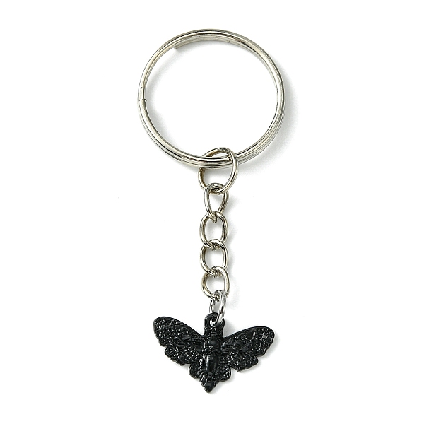 PandaHall Alloy Pendant Keychain, with Iron Split Key Rings, Butterfly, 6.4cm Alloy Butterfly Black
PandaHall Alloy Pendant Keychain, with Iron Split Key Rings, Butterfly, 6.4cm Alloy Butterfly Black