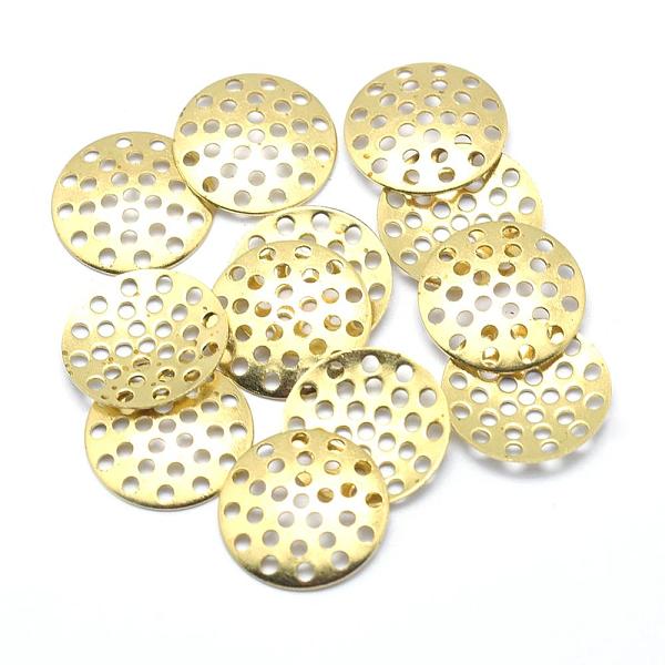 PandaHall Brass Finger Ring/Brooch Sieve Findings, Perforated Disc Settings, Lead Free & Cadmium Free & Nickel Free, Flat Round, Raw...
PandaHall Brass Finger Ring/Brooch Sieve Findings, Perforated Disc Settings, Lead Free & Cadmium Free & Nickel Free, Flat Round, Raw...