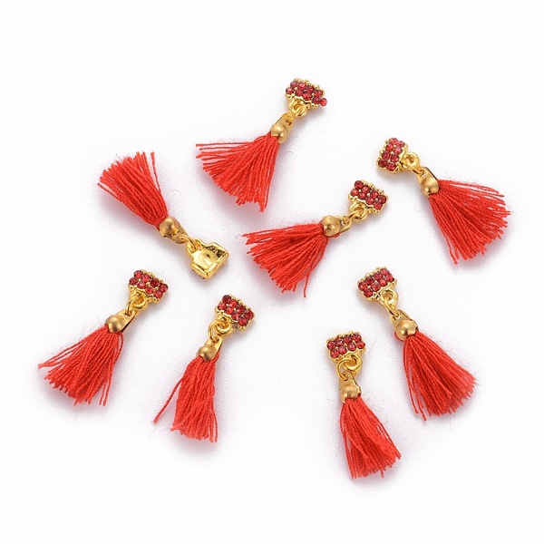 PandaHall Alloy Glass Rhinestone Nail Art Decoration, with Tassel, Golden, Chinese knot, Red, Light Siam, 24x6mm Alloy+Rhinestone Others Red
PandaHall Alloy Glass Rhinestone Nail Art Decoration, with Tassel, Golden, Chinese knot, Red, Light Siam, 24x6mm Alloy+Rhinestone Others Red