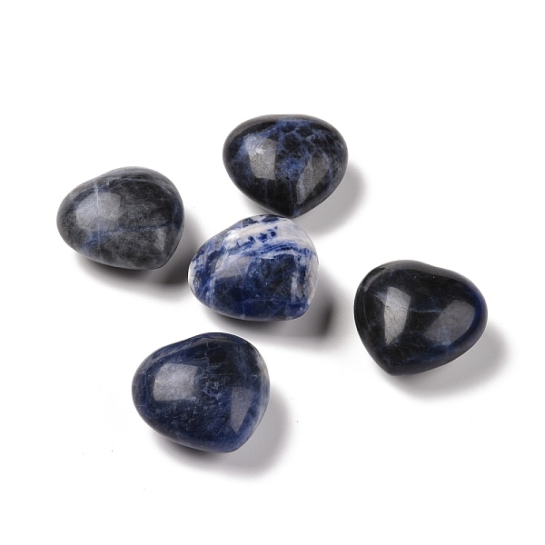 PandaHall Natural Sodalite Heart Love Stone, Pocket Palm Stone for Reiki Balancing, 25x24~26x13~15mm Sodalite Heart
PandaHall Natural Sodalite Heart Love Stone, Pocket Palm Stone for Reiki Balancing, 25x24~26x13~15mm Sodalite Heart