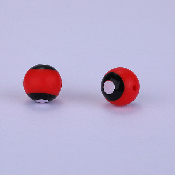 PandaHall Printed Round Silicone Focal Beads, Red, 15x15mm, Hole: 2mm Silicone Round Red
PandaHall Printed Round Silicone Focal Beads, Red, 15x15mm, Hole: 2mm Silicone Round Red