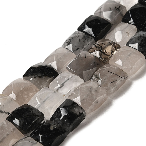 PandaHall Natural Black Tourmalinated Quartz Beads Strands, Faceted, Square, 9~10.5x9~10.5x5~5.5mm, Hole: 1mm, about 39~42pcs/strand...
PandaHall Natural Black Tourmalinated Quartz Beads Strands, Faceted, Square, 9~10.5x9~10.5x5~5.5mm, Hole: 1mm, about 39~42pcs/strand...