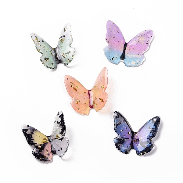 PandaHall Transparent Resin Cabochons, with Gold Foil, Butterfly, Mixed Color, 37~38x38~42x3.5~4mm Resin Butterfly Multicolor
PandaHall Transparent Resin Cabochons, with Gold Foil, Butterfly, Mixed Color, 37~38x38~42x3.5~4mm Resin Butterfly Multicolor