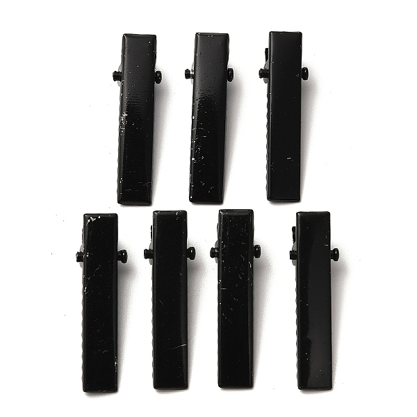 PandaHall (Defective Closeout Sale: Scratch)Iron Flat Alligator Hair Clip Findings, DIY Hair Accessories Making, Black, 32x9x8mm Iron Black
PandaHall (Defective Closeout Sale: Scratch)Iron Flat Alligator Hair Clip Findings, DIY Hair Accessories Making, Black, 32x9x8mm Iron Black