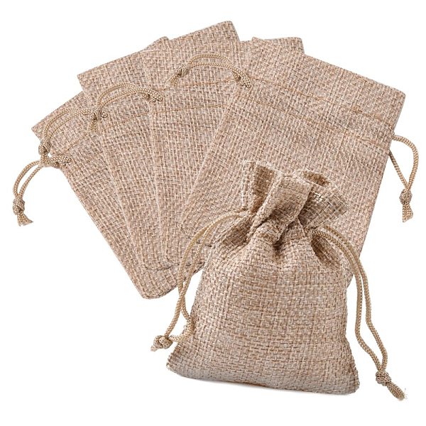 PandaHall Burlap Packing Pouches Drawstring Bags, Dark Khaki, 9x7cm Burlap Yellow
PandaHall Burlap Packing Pouches Drawstring Bags, Dark Khaki, 9x7cm Burlap Yellow