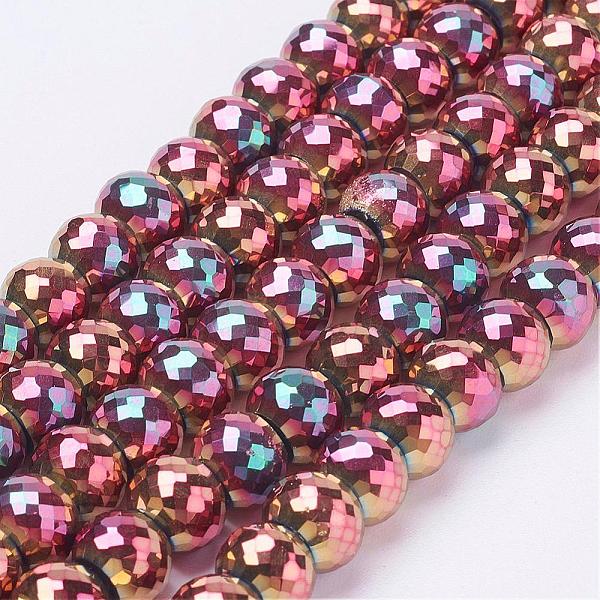 PandaHall Electroplate Glass Bead Strands, Full Plated, Faceted Rondelle, Rose Gold Plated, 8x6mm, Hole: 1mm, about 39pcs/strand, 7.8 inch...
PandaHall Electroplate Glass Bead Strands, Full Plated, Faceted Rondelle, Rose Gold Plated, 8x6mm, Hole: 1mm, about 39pcs/strand, 7.8 inch...