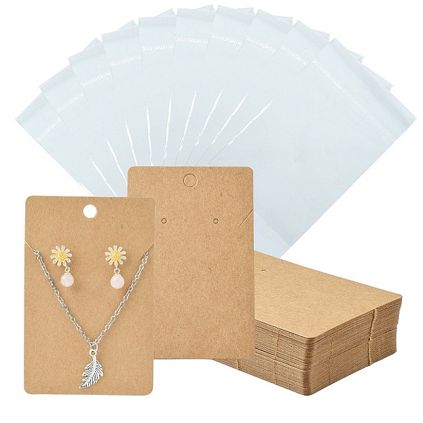 PandaHall 50Pcs Rectangle Kraft Paper One Pair Earring Display Cards with Hanging Hole, Jewelry Display Card for Pendants and Earrings..., Orange
PandaHall 50Pcs Rectangle Kraft Paper One Pair Earring Display Cards with Hanging Hole, Jewelry Display Card for Pendants and Earrings..., Orange