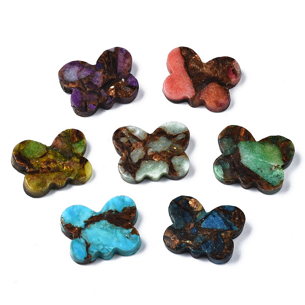 PandaHall Butterfly Assembled Natural Bronzite and Natural & Synthetic Gemstone Beads, Mixed Color, 16x20.5x4~5mm, Hole: 1mm Mixed Stone..., Multicolor
PandaHall Butterfly Assembled Natural Bronzite and Natural & Synthetic Gemstone Beads, Mixed Color, 16x20.5x4~5mm, Hole: 1mm Mixed Stone..., Multicolor