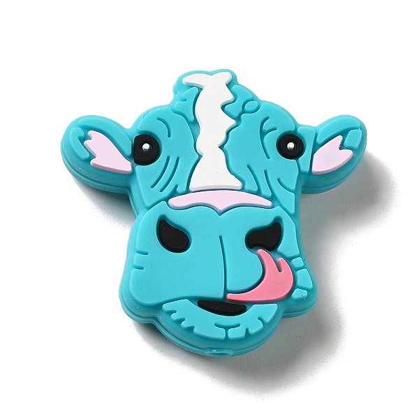 PandaHall Silicone Focal Beads, DIY Nursing Necklaces Making, Cattle, Turquoise, 28x29.5x7mm, Hole: 2mm Silicone Cattle Green
PandaHall Silicone Focal Beads, DIY Nursing Necklaces Making, Cattle, Turquoise, 28x29.5x7mm, Hole: 2mm Silicone Cattle Green