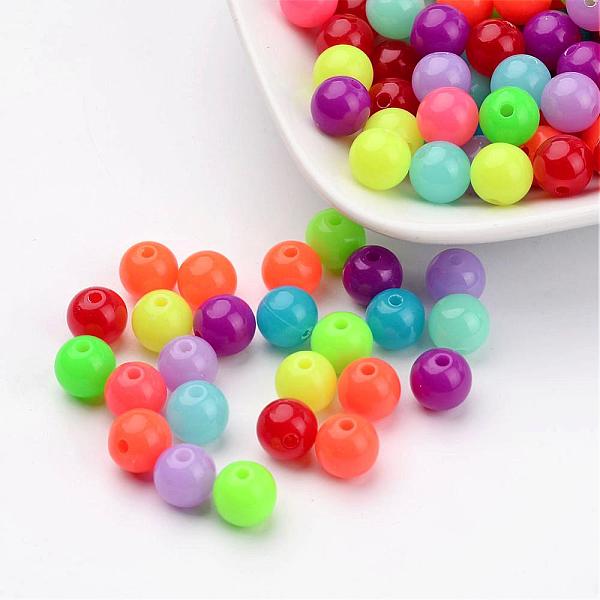 PandaHall Fluorescent Acrylic Beads, Round, Mixed Color, 8mm, Hole: 1.5mm, about 1700pcs/500g Acrylic Round Multicolor
PandaHall Fluorescent Acrylic Beads, Round, Mixed Color, 8mm, Hole: 1.5mm, about 1700pcs/500g Acrylic Round Multicolor